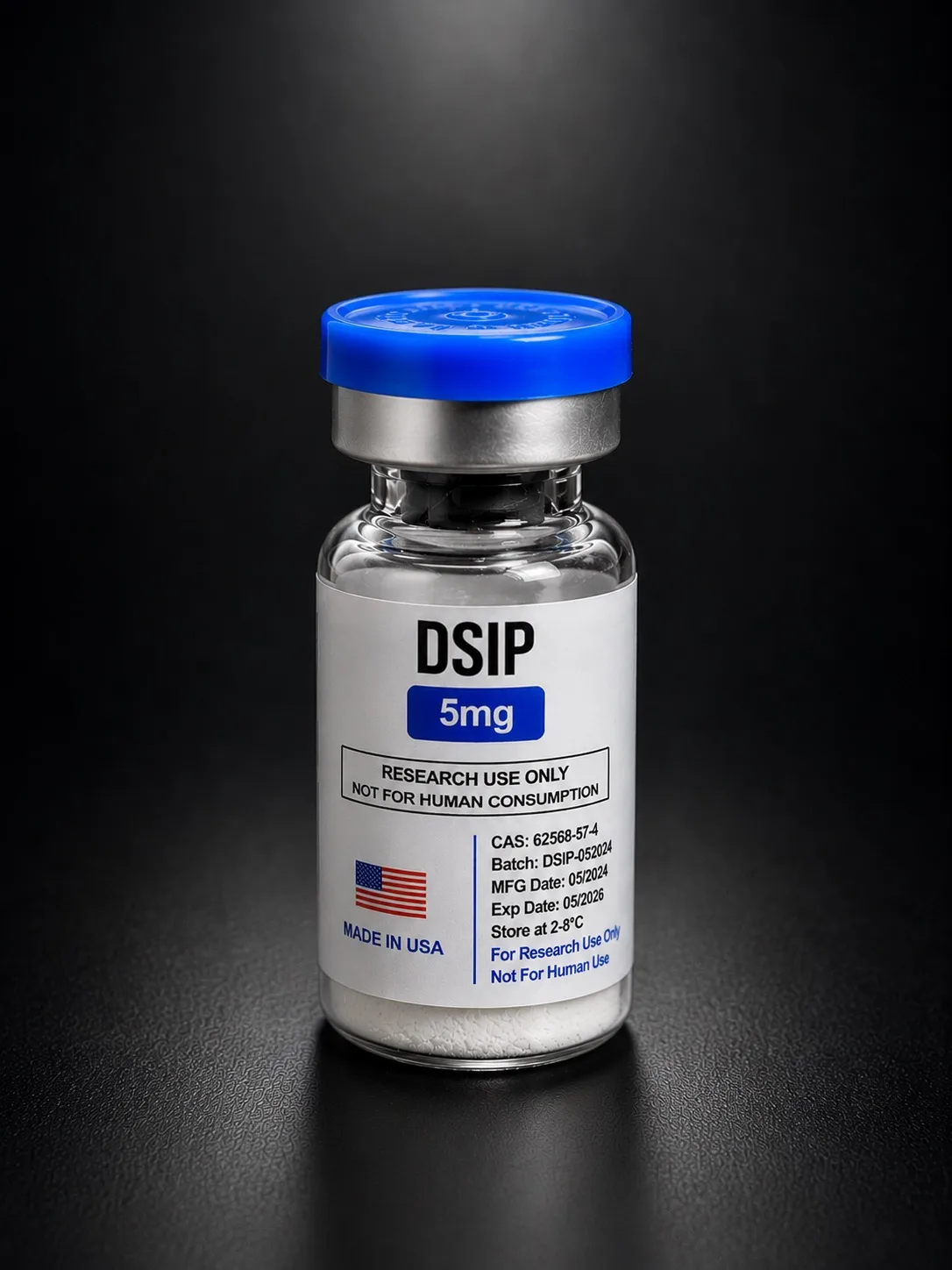 DSIP 5 mg — Флакон, 5 mg