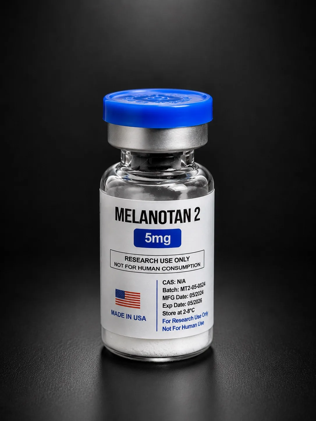 Melanotan II 5 mg — Флакон, 5 mg